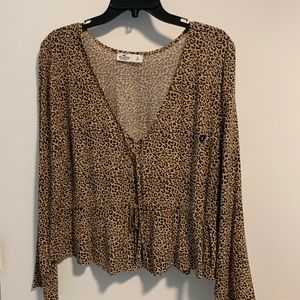 Cheetah / leopard print long sleeve